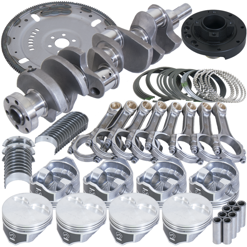 Eagle Ford 302 Serpentine 164 Tooth Flexplate Balanced Rotating Assembly 5.400in I-Beam +.040 Bore B16422MA040 Main Image