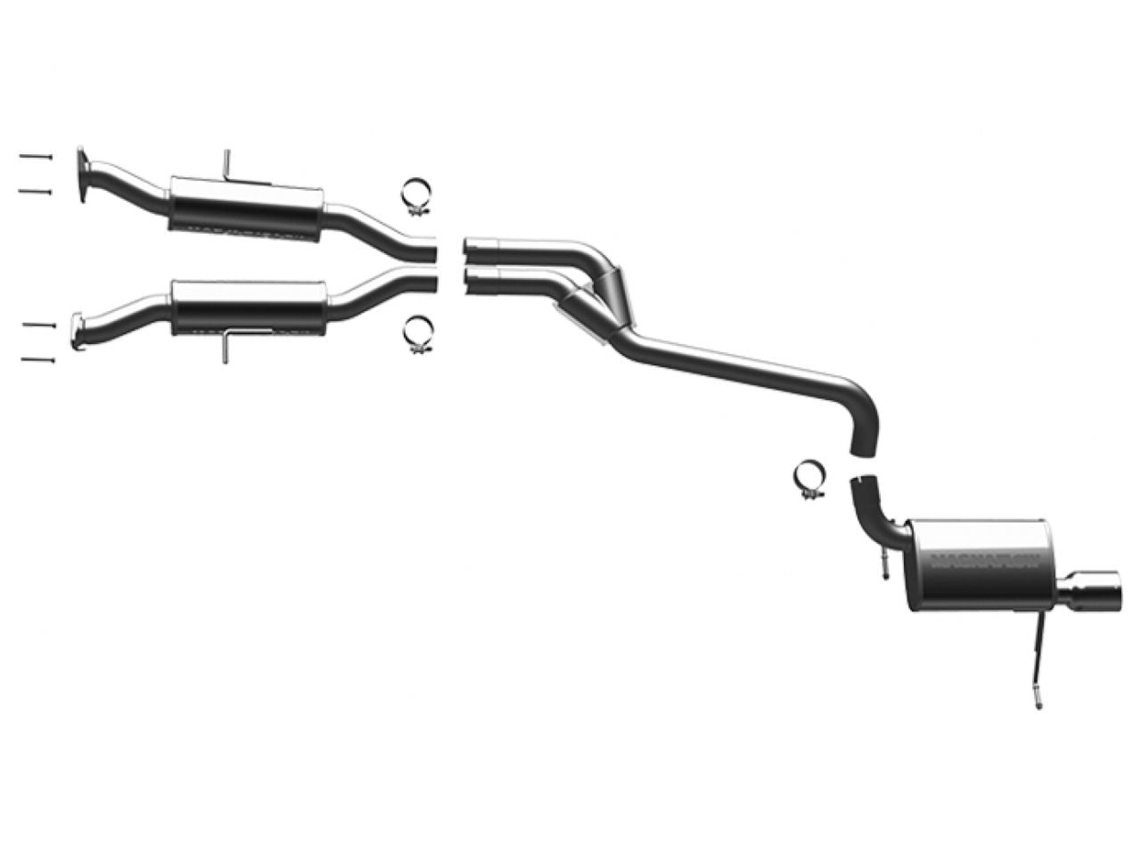 MagnaFlow Jeep Grand Cherokee Street Series Cat-Back Performance Exhaust System