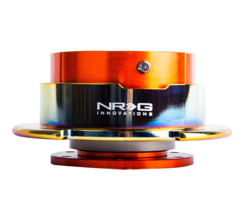 NRG Quick Release Gen 2.5 - Orange Body / Neochrome Ring SRK-250OR/MC Main Image