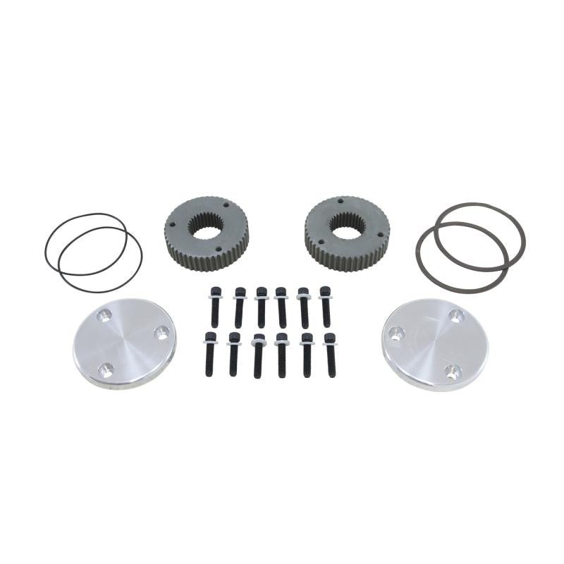 Yukon Gear Hardcore Drive Flange Kit For Dana 60 / 30 Spline Outer Stubs. Non-Engraved Caps YHC50004 Main Image