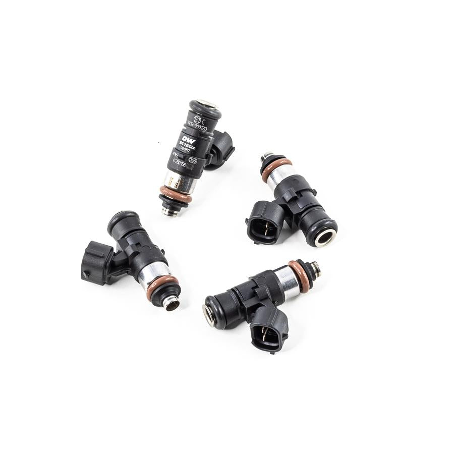 DeatschWerks Matched set of 4 injectors 2200cc/min