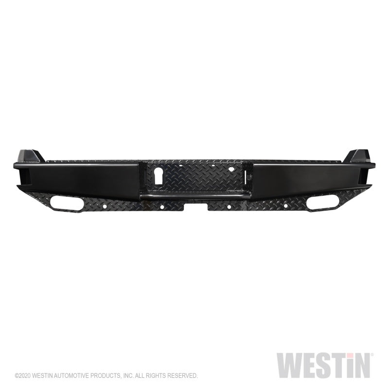 Westin 17-21 Ford F-250/350 HDX Bandit Rear Bumper - Black 58-341125