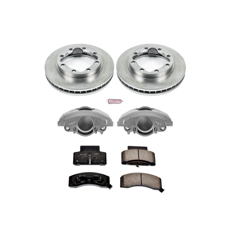 PowerStop PSB Autospecialty Kit w/Cals Brakes, Rotors & Pads Brake Kits - OE main image