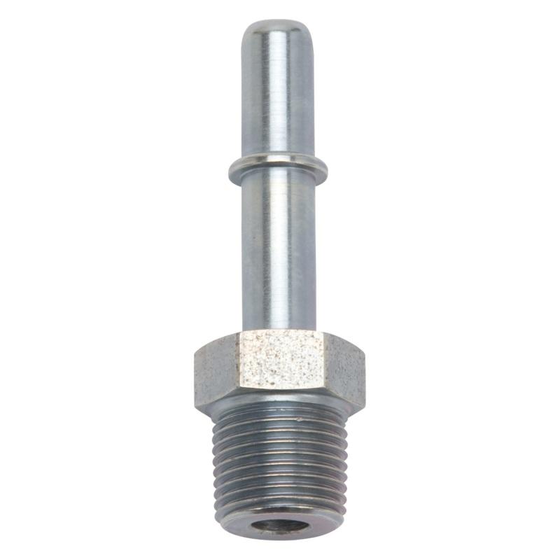 Russell Performance EFI Adapter Fitting 3/8 NPT MALE TO 3/8in SAE Quick Disc Male Zinc 640690 Main Image