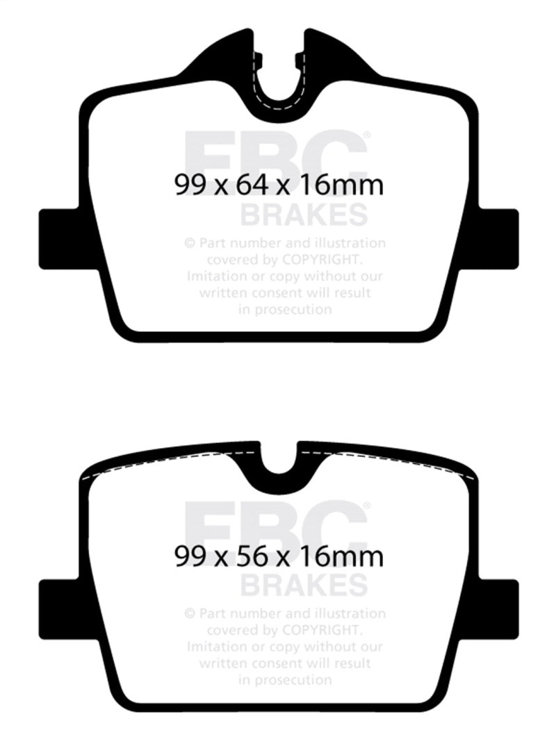 EBC EBC Bluestuff Brake Pad Sets Brakes, Rotors & Pads Brake Pads - Racing main image