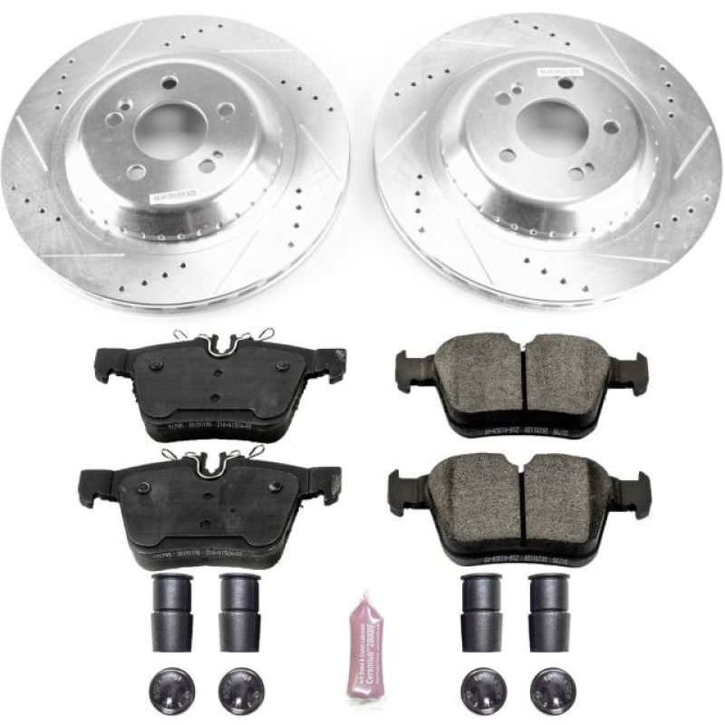 PowerStop PSB Z23 Evolution Kit Brakes, Rotors & Pads Brake Kits - Performance D&S main image