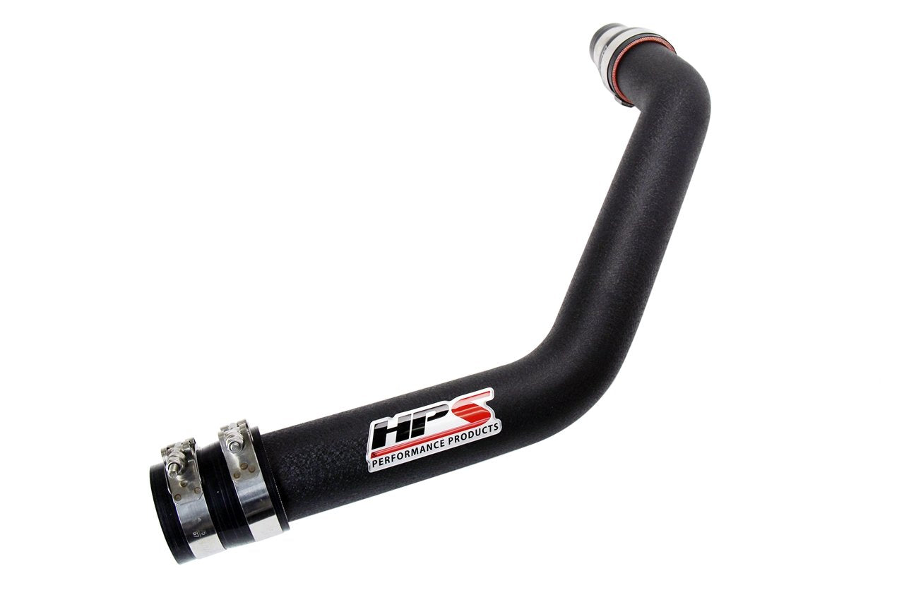 HPS 2.5" Upper Intercooler Pipe UICP, 08-15 Mitsubishi Lancer EVO X Turbo, Black