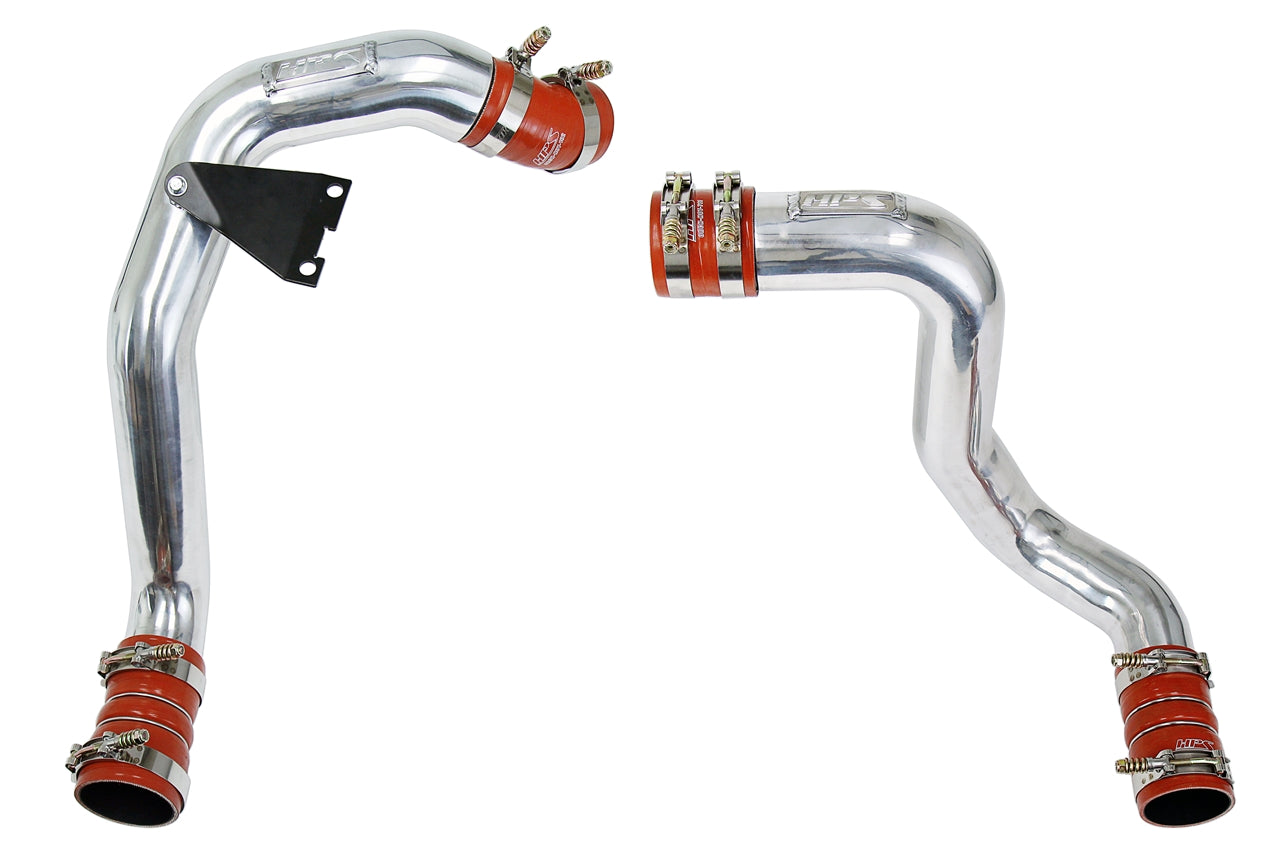 HPS Performance Products HPS Hot & Cold Side Charge Pipe with CAC Hose Intercooler Boots, 03-07 Ford F250 Superduty Powerstroke 6.0L Diesel Turbo