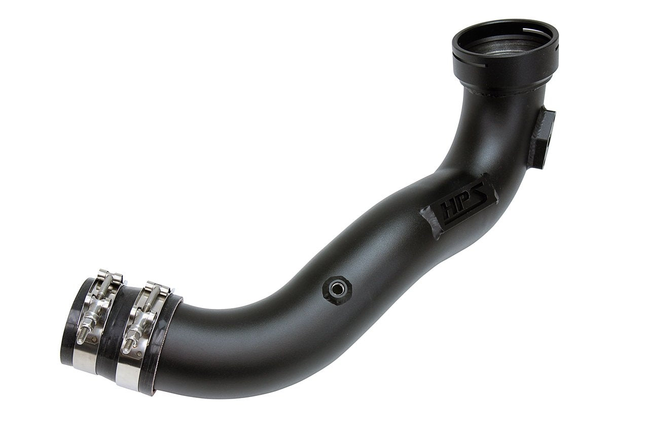 HPS Intercooler Intake Charge Pipe Turbo Boost 13-15 BMW X1 xDrive35i N55 3.0L Turbo, Black