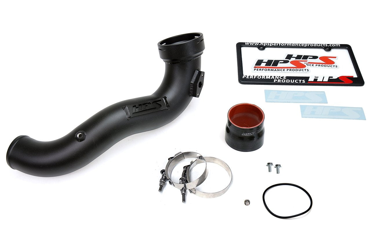 HPS Intercooler Intake Charge Pipe Turbo Boost 11-13 BMW 335i N55 3.0L Turbo, Black