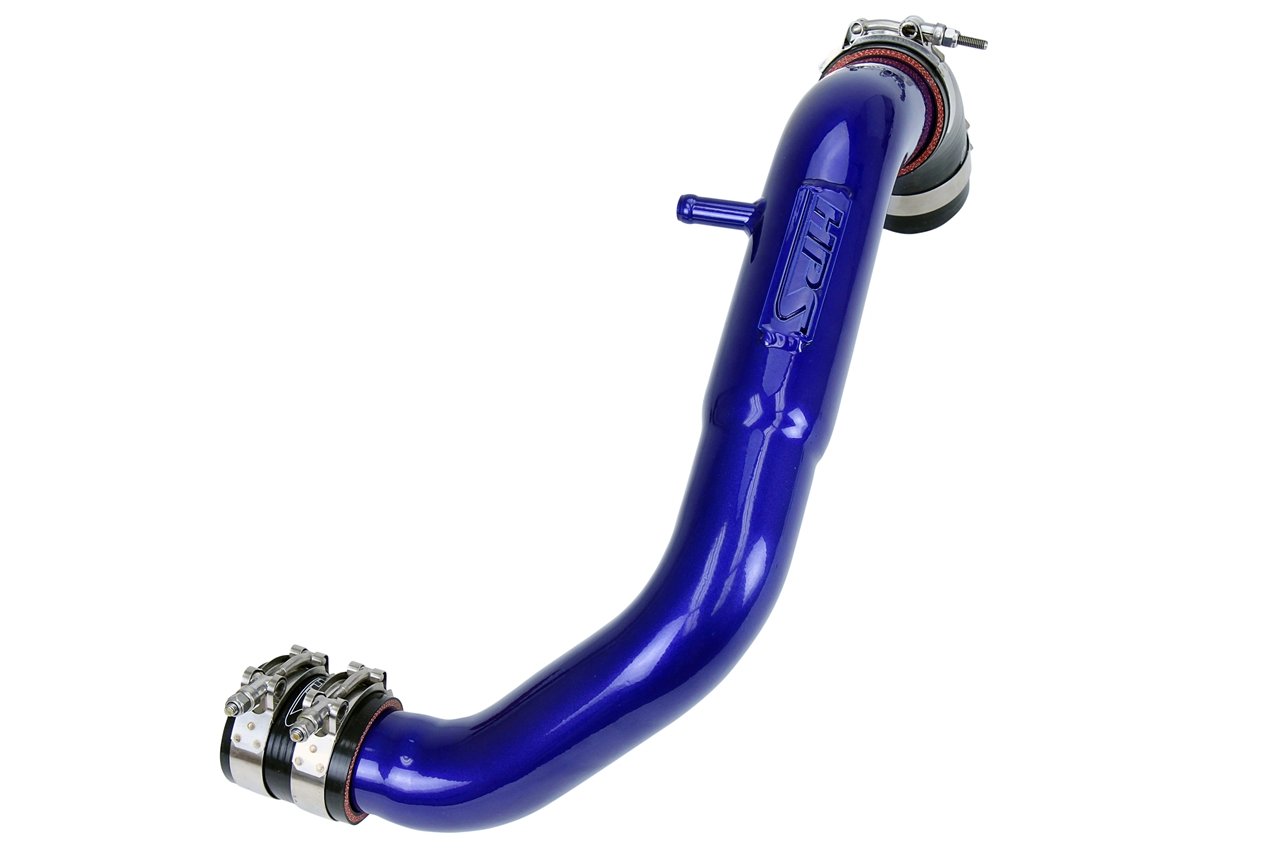 HPS Intercooler Hot Charge Pipe Turbo Boost 15-17 Lexus NX200t 2.0L Turbo, Blue