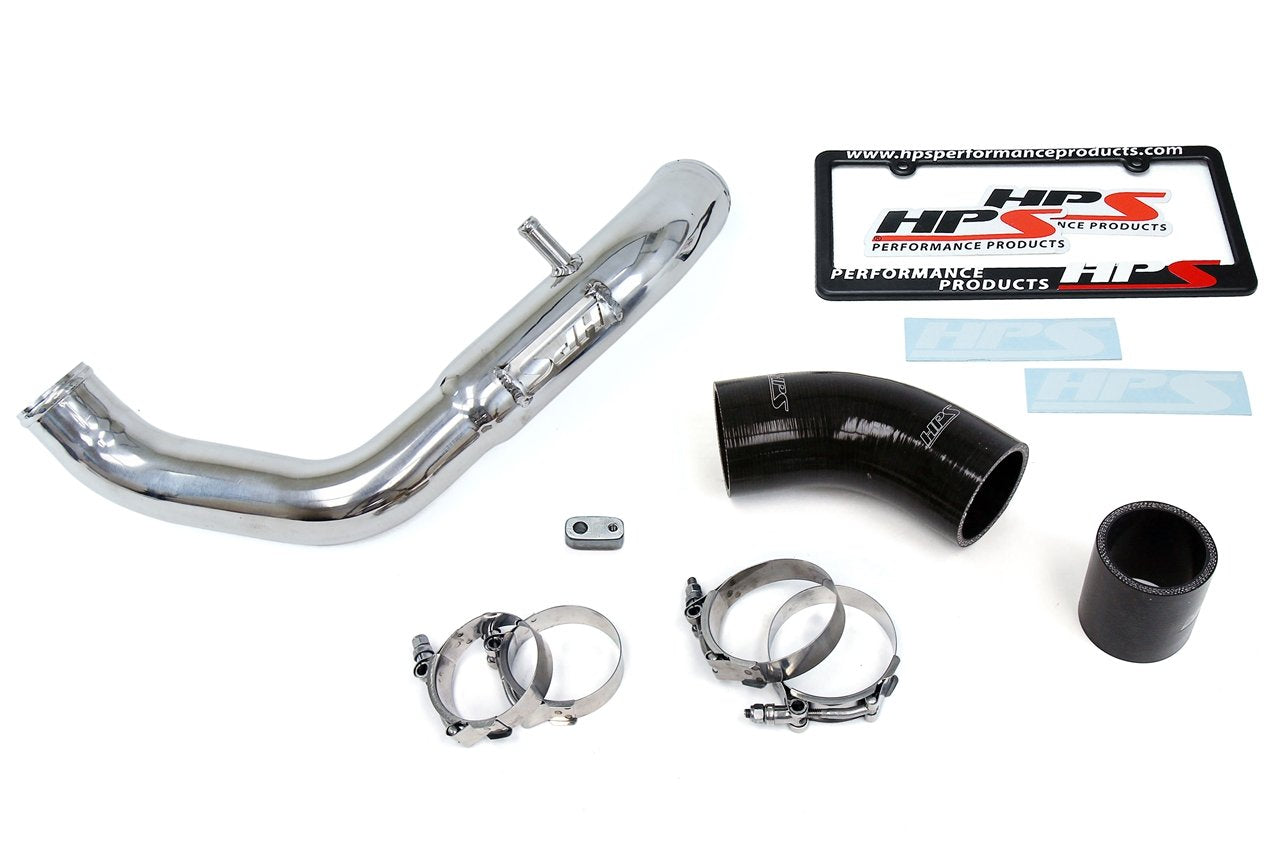 HPS Intercooler Hot Charge Pipe Turbo Boost 15-17 Lexus NX200t 2.0L Turbo, Polish