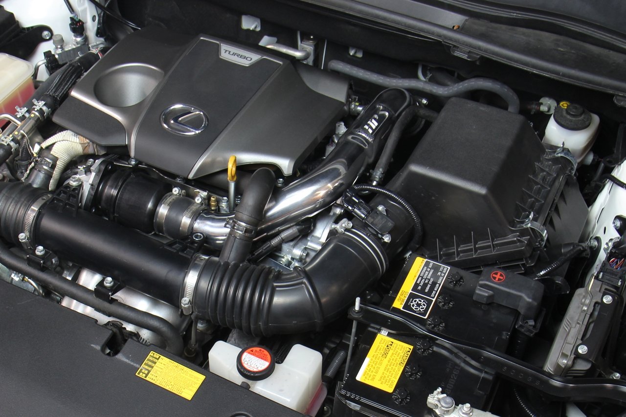 HPS Intercooler Hot Charge Pipe Turbo Boost 15-17 Lexus NX200t 2.0L Turbo, Polish