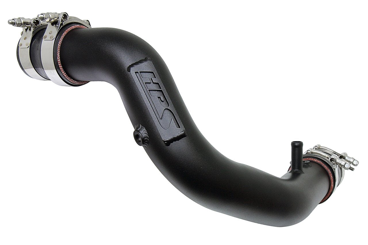 HPS Performance Products HPS Intercooler Hot Charge Pipe with Silicone Boots 2018-2022 Lexus RC300 2.0L Turbo , 17-122