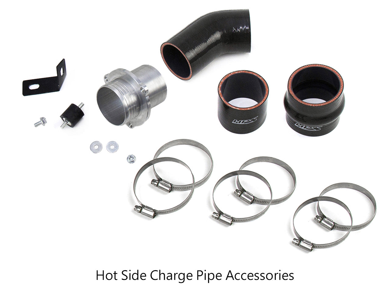 HPS Performance Products HPS Intercooler Charge Pipe, Volkswagen 2015-2021 GTI 2.0L Turbo, Exclude 7-DSG Transmission