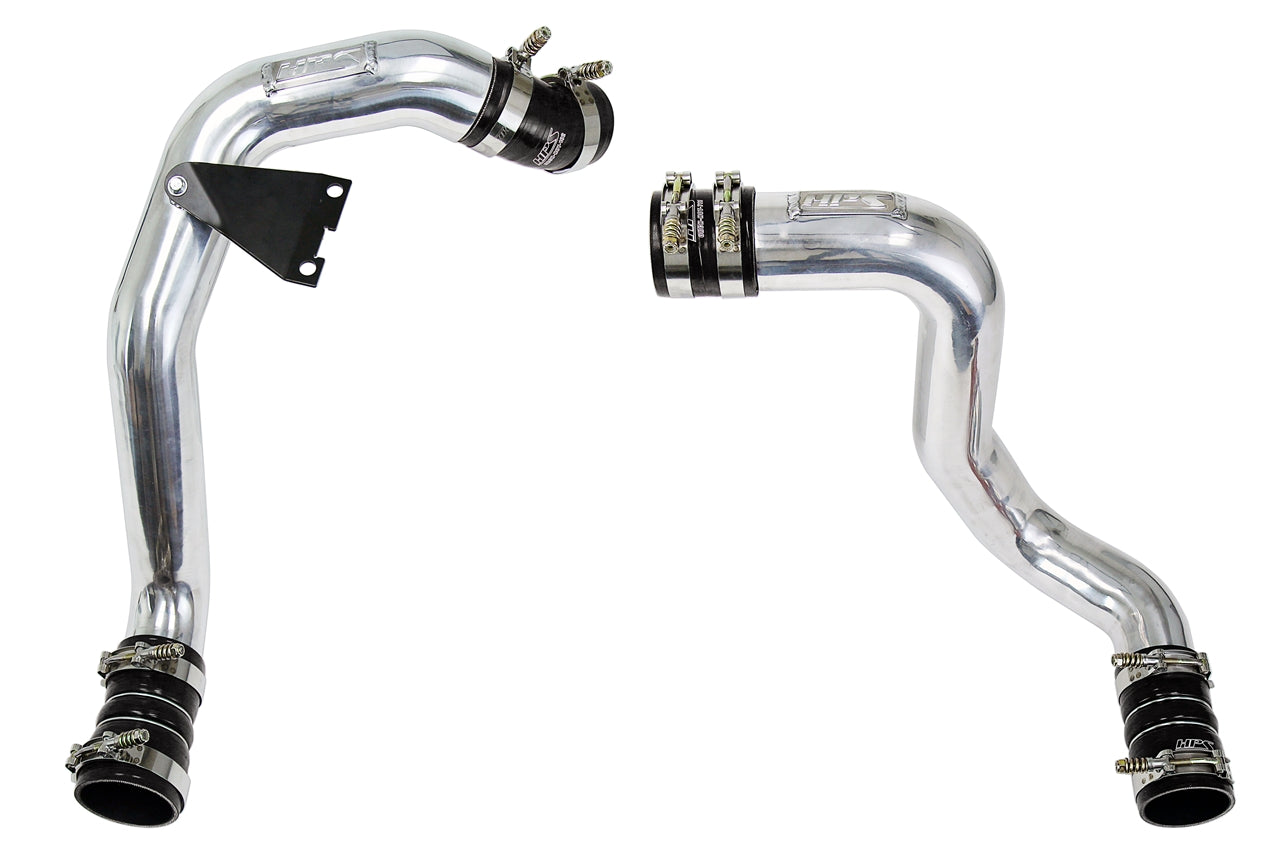 HPS Performance Products HPS Hot & Cold Side Charge Pipe with CAC Hose Intercooler Boots, 03-07 Ford F250 Superduty Powerstroke 6.0L Diesel Turbo