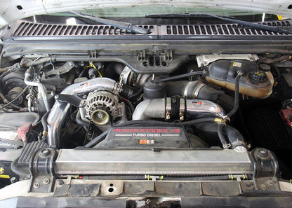 HPS Hot & Cold Side Charge Pipe with CAC Hose Intercooler Boots, 03-07 Ford F350 Superduty Powerstroke 6.0L Diesel Turbo