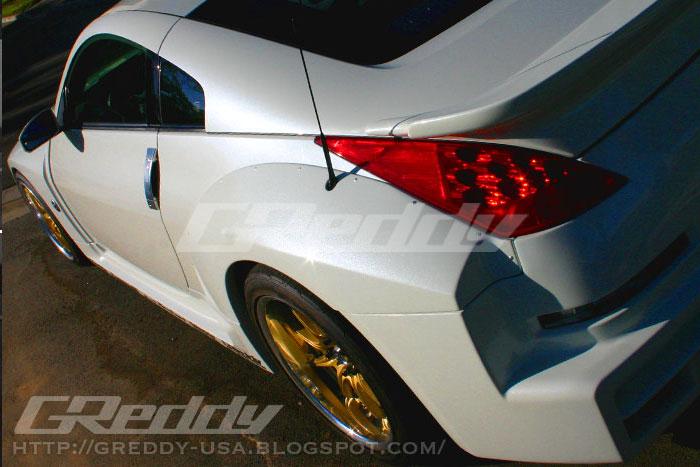 GReddy JDM GReddy GRacer Full Over-Fender Aero Kit - Nissan 350Z (Z33) - Available again!