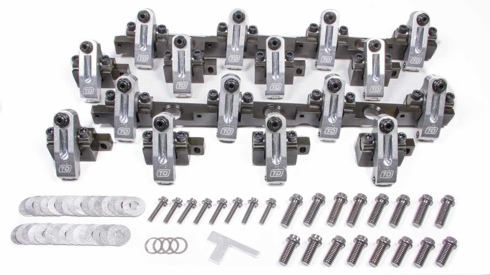 T and D Machine BBC Shaft Rocker Arm Kit 1.70/1.70 Ratio TDM3104-170/170