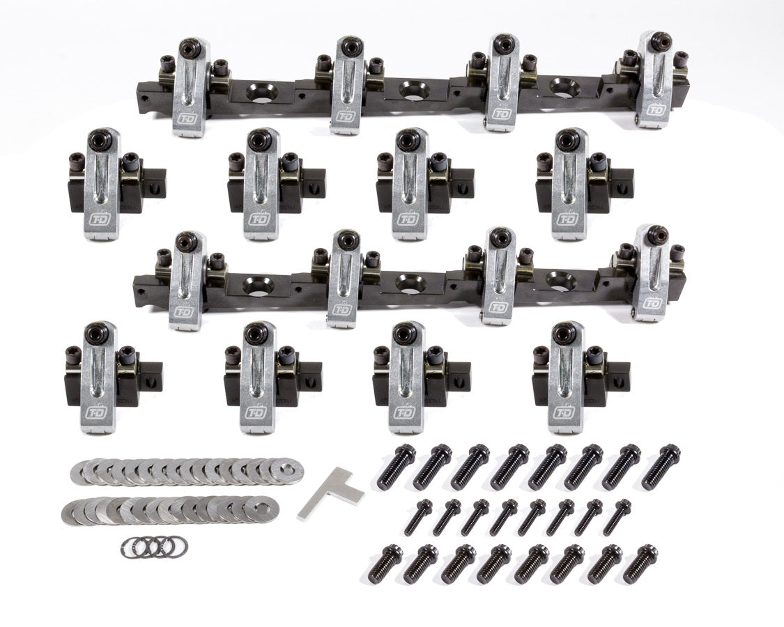 T and D Machine BBC Shaft Rocker Arm Kit - 1.7/1.7 Ratio TDM3109F-170/170