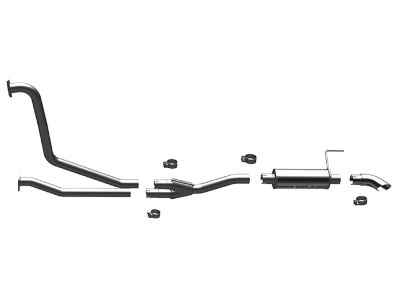 MagnaFlow Nissan Titan Off Road Pro Series Cat-Back Performance Exhaust System