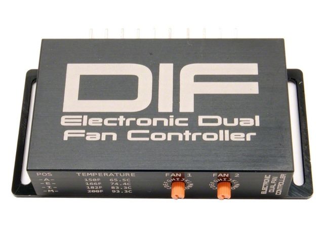 Diftech Thermostatic Universal Dual Electric Fan Controller Ver. D