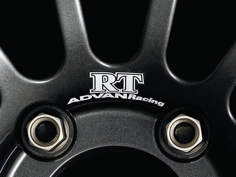 Advan RT Spoke Sticker (White) - 2 Pack V0212