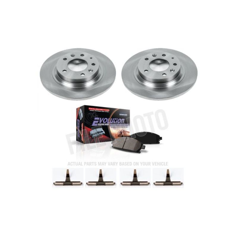 PowerStop PSB Autospecialty Kit Brakes, Rotors & Pads Brake Kits - OE main image