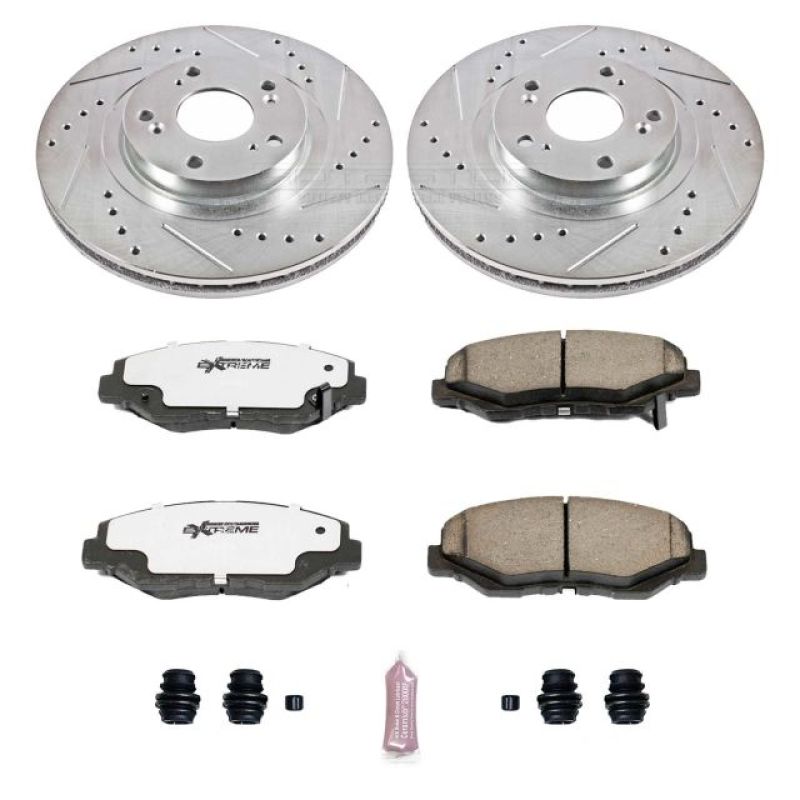 PowerStop PSB Z26 Street Warrior Kit Brakes, Rotors & Pads Brake Kits - Performance D&S main image