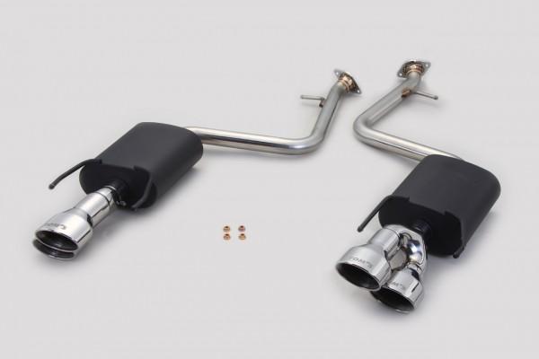 TOM'S Racing Stainless Exhaust System - 2014-2020 Lexus IS (300 & 350) [Quad Tips]