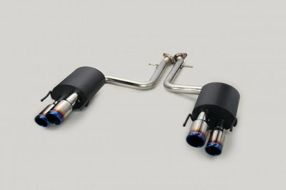 TOM'S Racing Stainless Exhaust System (TOM'S Barrel/Titanium Tips) - 2015+ Lexus RCF