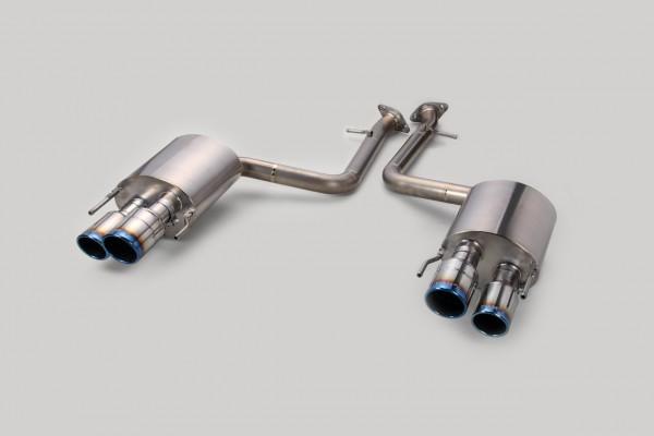 TOM'S Racing Titanium Exhaust System (TOM'S Barrel/Titanium Tips) - 2015+ Lexus RCF