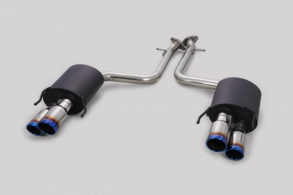 Apexi TOM'S Racing- Stainless Exhaust System (TOM'S Barrel/Titanium Tips) for 2016+ Lexus GSF