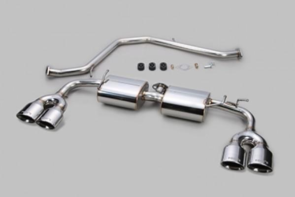 Apexi TOM'S Racing- Stainless Exhaust System for 2019+ Lexus UX250h/ UX200 [2WD Only] (Stainless Steel Polished- Quad Tips)