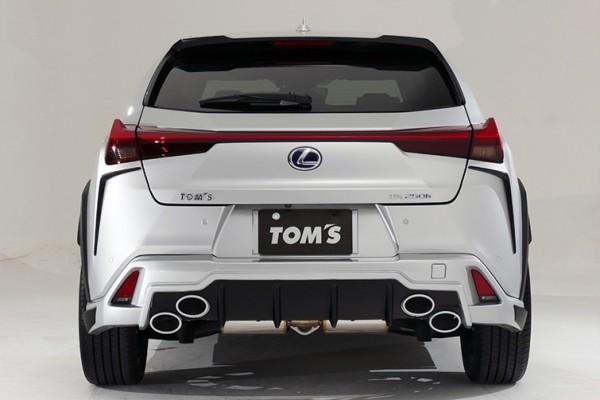 Apexi TOM'S Racing- Stainless Exhaust System for 2019+ Lexus UX250h/ UX200 [2WD Only] (Downtail Tip)