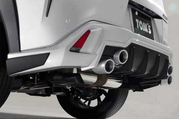 Apexi TOM'S Racing- Stainless Exhaust System for 2019+ Lexus UX250h/ UX200 [2WD Only] (Downtail Tip)