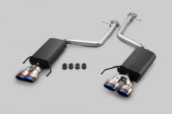TOM'S Racing Stainless Exhaust System (TOM'S Barrel/Titanium Tip) - 2018+ Lexus LS500- **Special Order Only**