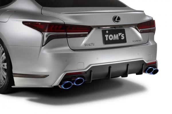 TOM'S Racing Stainless Exhaust System (TOM'S Barrel/Titanium Tip) - 2018+ Lexus LS500- **Special Order Only**