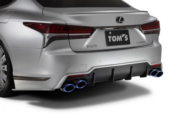 Apexi TOM'S Racing- Stainless Exhaust System (TOM'S Barrel/Titanium Tip) for 2018+ Lexus LS500