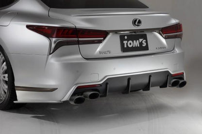 TOM'S Racing Stainless Exhaust System (TOM'S Barrel/Carbon Tip) - 2018+ Lexus LS500