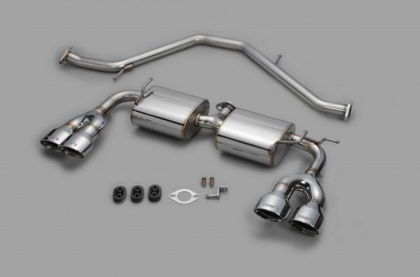 TOM'S Racing Stainless Exhaust System - 2019-2022 Toyota Corolla (Quad Tips) *Discontinued