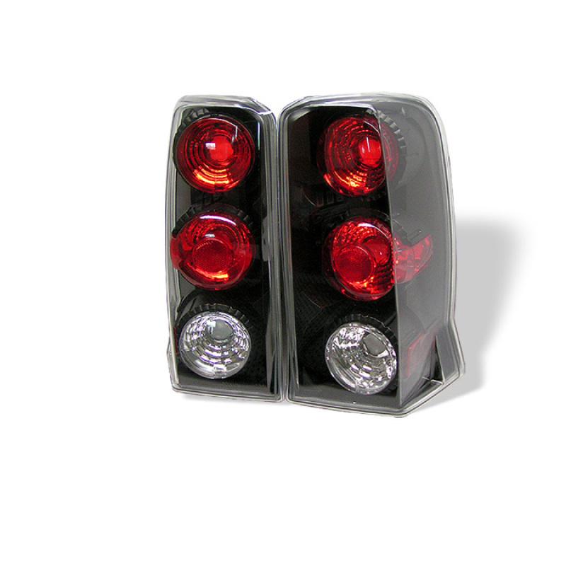 Spyder Cadillac Escalade SUV (Not EXT)02-06 Euro Style Tail Lights Black ALT-YD-CE02-BK 5001597 Main Image