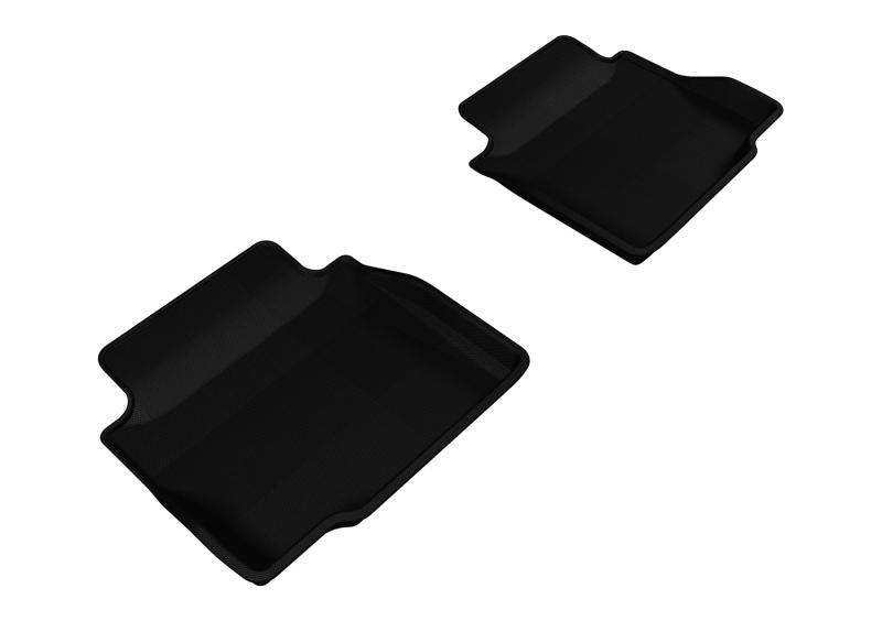 3D MAXpider 2006-2013 Chevrolet Impala/Impala Limited Kagu 2nd Row Floormats - Black L1CH04321509 Main Image