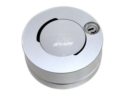 Splash Rapfix II Steering Wheel Black Quick Release Silver Lock Set