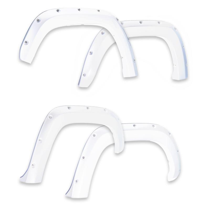 EGR 2017 Ford Super Duty Bolt-On Look Color Match Fender Flares - Set - Oxford White 793914-Z1 Main Image