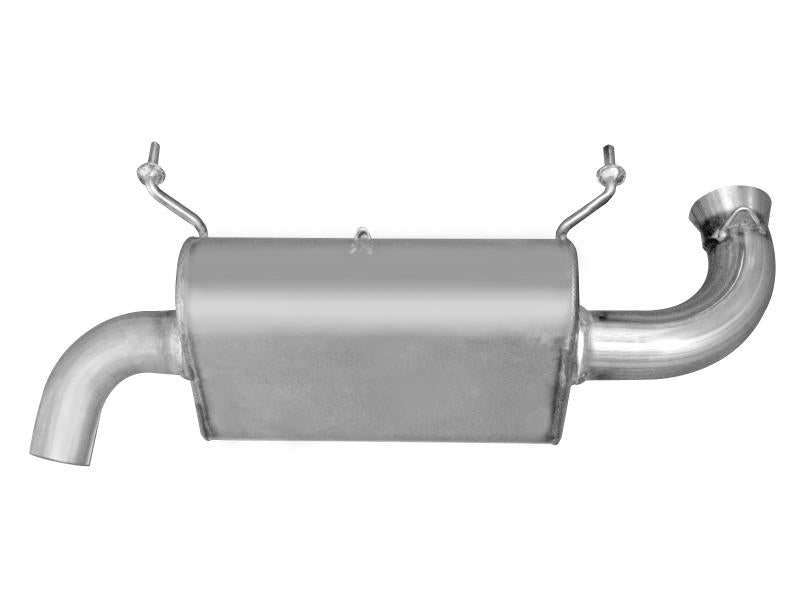 Gibson 15-17 Polaris RZR XP 1000 EPS Base 2.25in Single Exhaust - Stainless 98019 Main Image