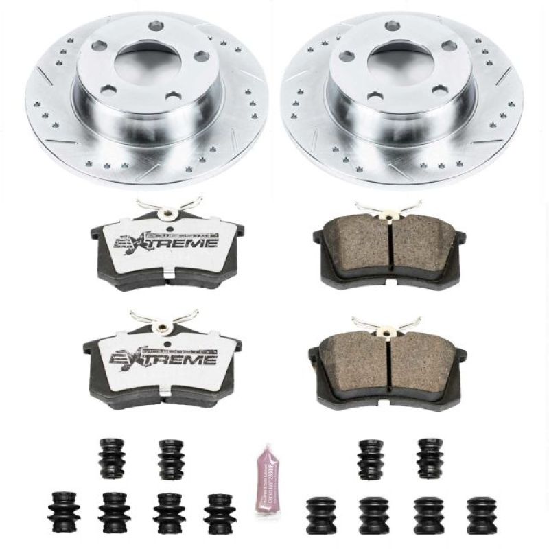 PowerStop PSB Z26 Street Warrior Kit Brakes, Rotors & Pads Brake Kits - Performance D&S main image