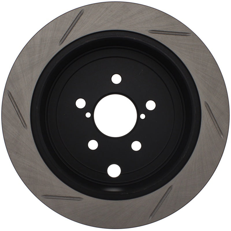 StopTech Sport Slotted Brake Rotor; Rear Left