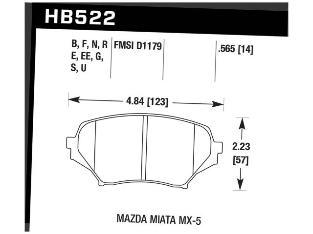 Hawk Disc Brake Pad