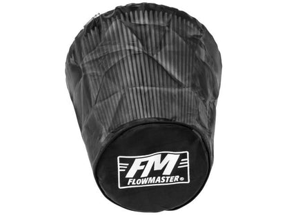 Flowmaster Universal Air Filter Wrap, Synthetic Cloth, Black, Fits All Delta Forc